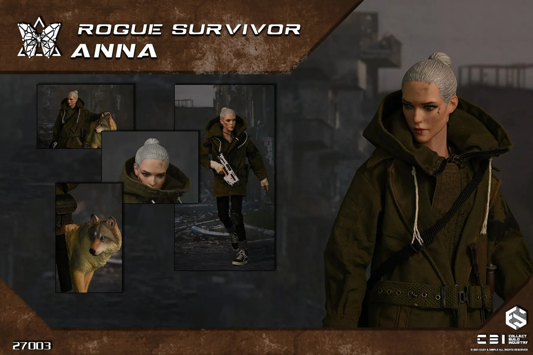 2 Pack: Enforcer Corps PFC Yuri & Rogue Survivor Anna - MINT IN BOX