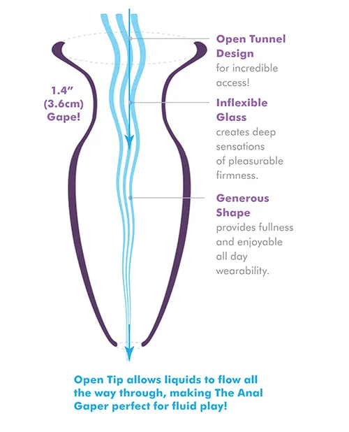 Anal Fantasy Elite Collection Mega Anal Glass Gaper
