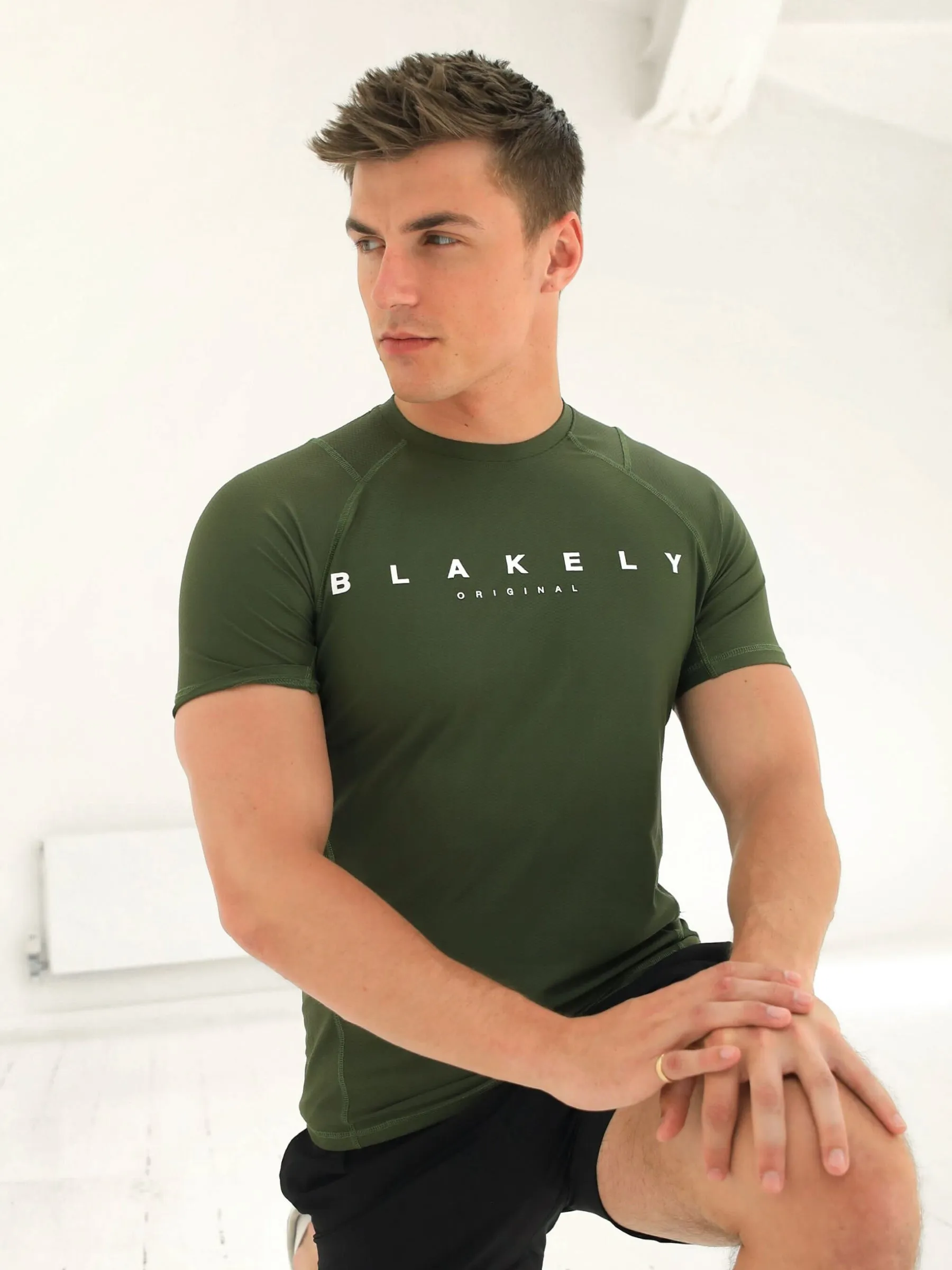 Apex Gym T-Shirt - Dark Green