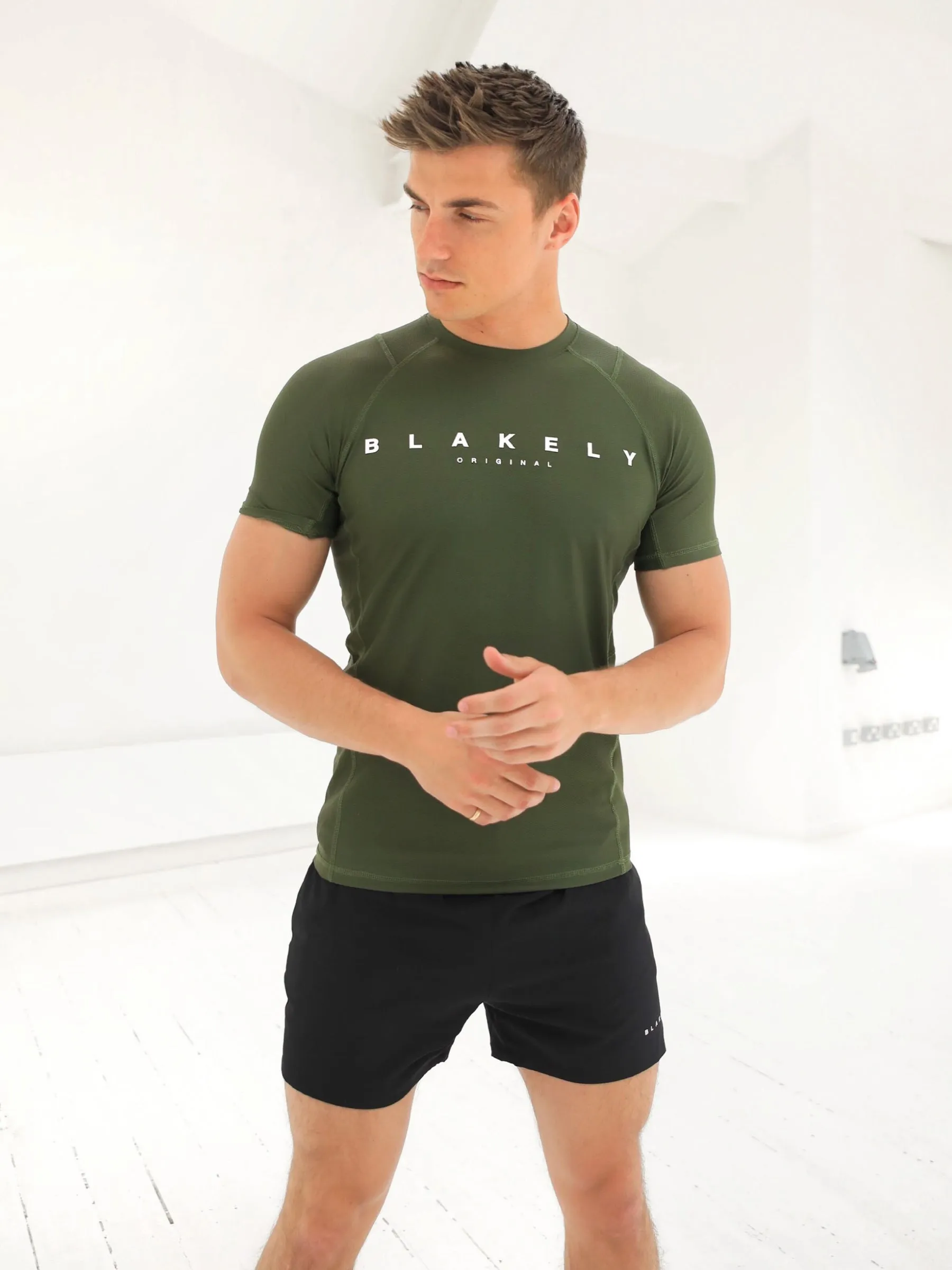 Apex Gym T-Shirt - Dark Green