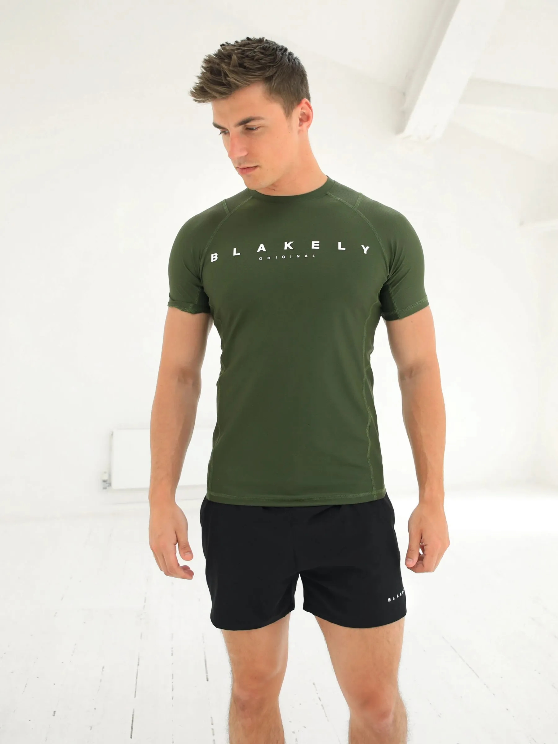 Apex Gym T-Shirt - Dark Green