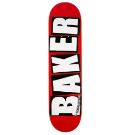 Baker Brand Logo 8.25 Deck - White
