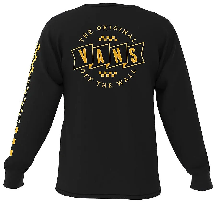 Banner Logo L/S Tee Black