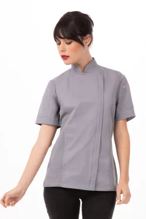 Chef Works Springfield Chef Jacket- Grey