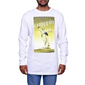 Choppin L/S White T Shirt
