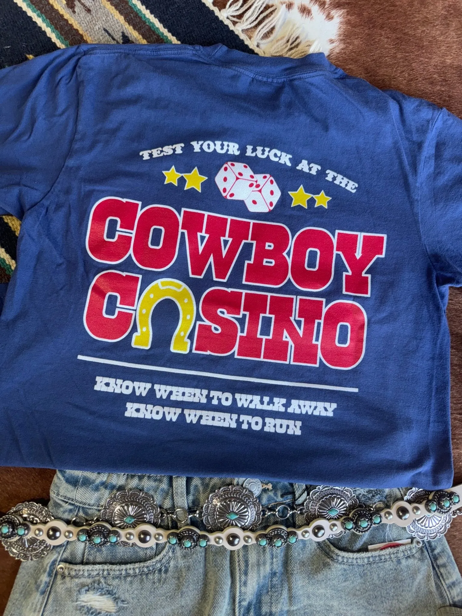 Cowboy Casino Graphic Tee