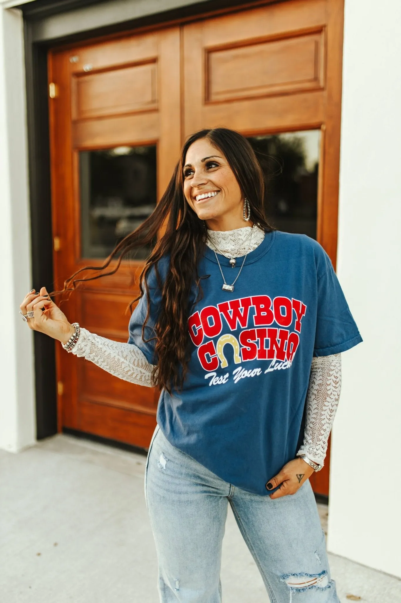 Cowboy Casino Graphic Tee