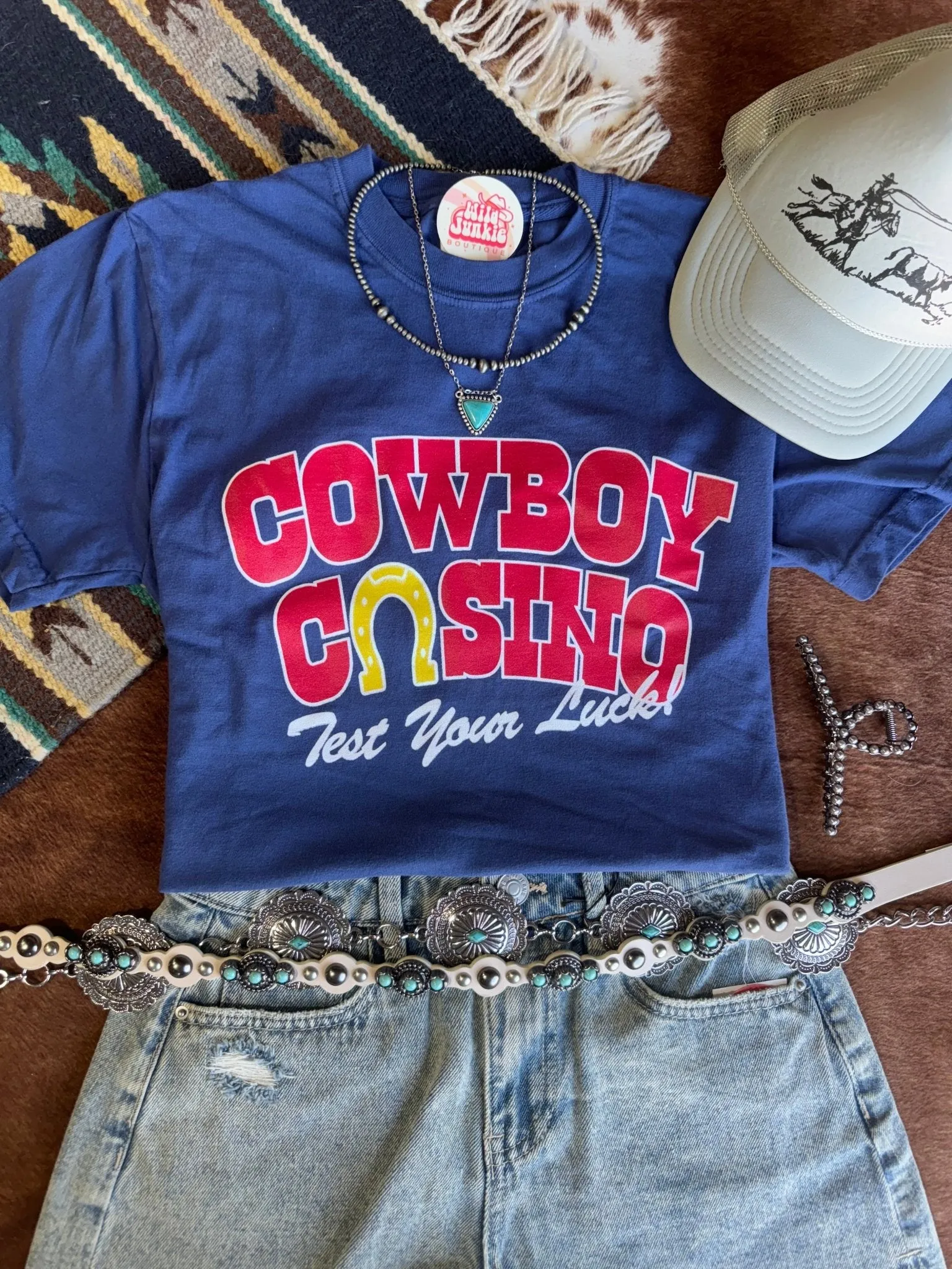 Cowboy Casino Graphic Tee