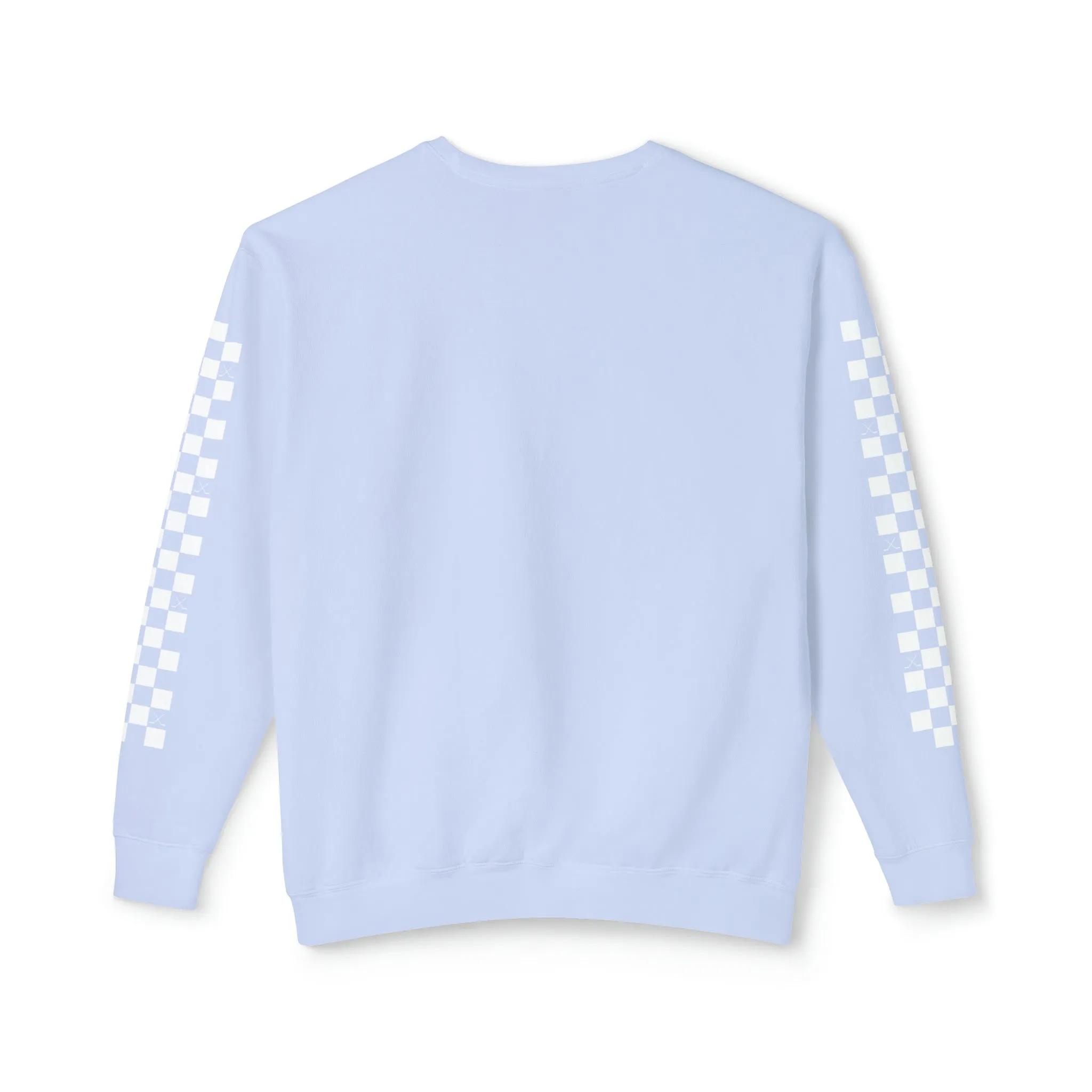 Hockey Mama Square Arms Unisex Lightweight Crewneck Sweatshirt