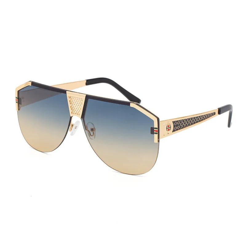 Men's Big Frame Retro Fashion Sunglasses
