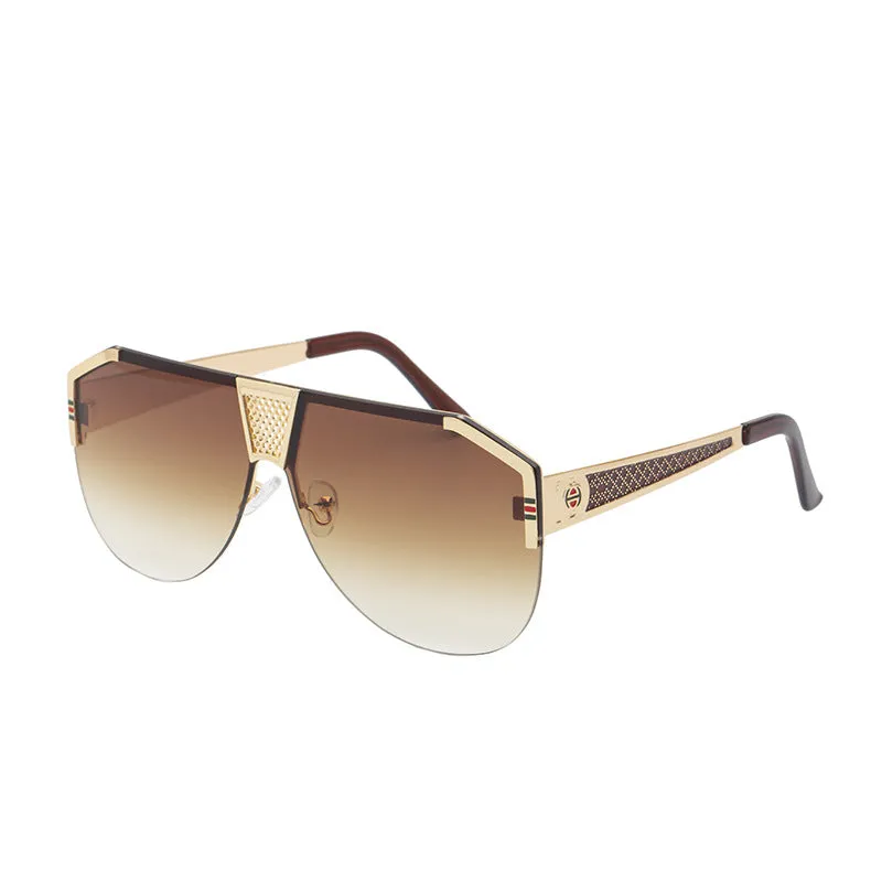 Men's Big Frame Retro Fashion Sunglasses