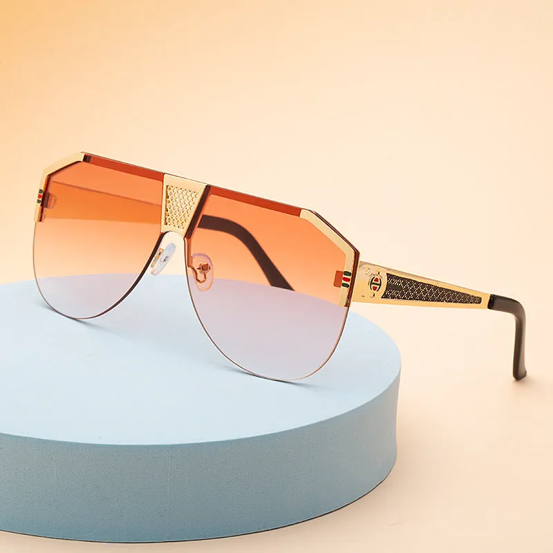 Men's Big Frame Retro Fashion Sunglasses
