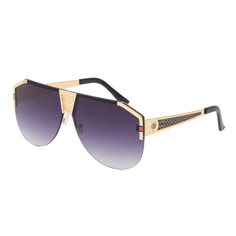 Men's Big Frame Retro Fashion Sunglasses