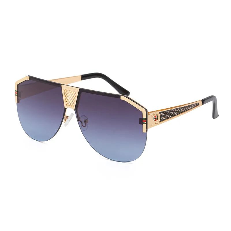 Men's Big Frame Retro Fashion Sunglasses