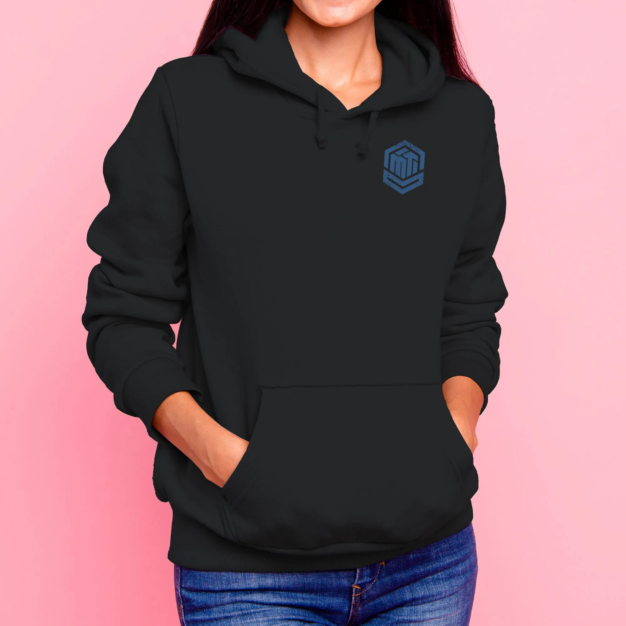 Mountain Tactical Institue Full Back Hoodie - Black