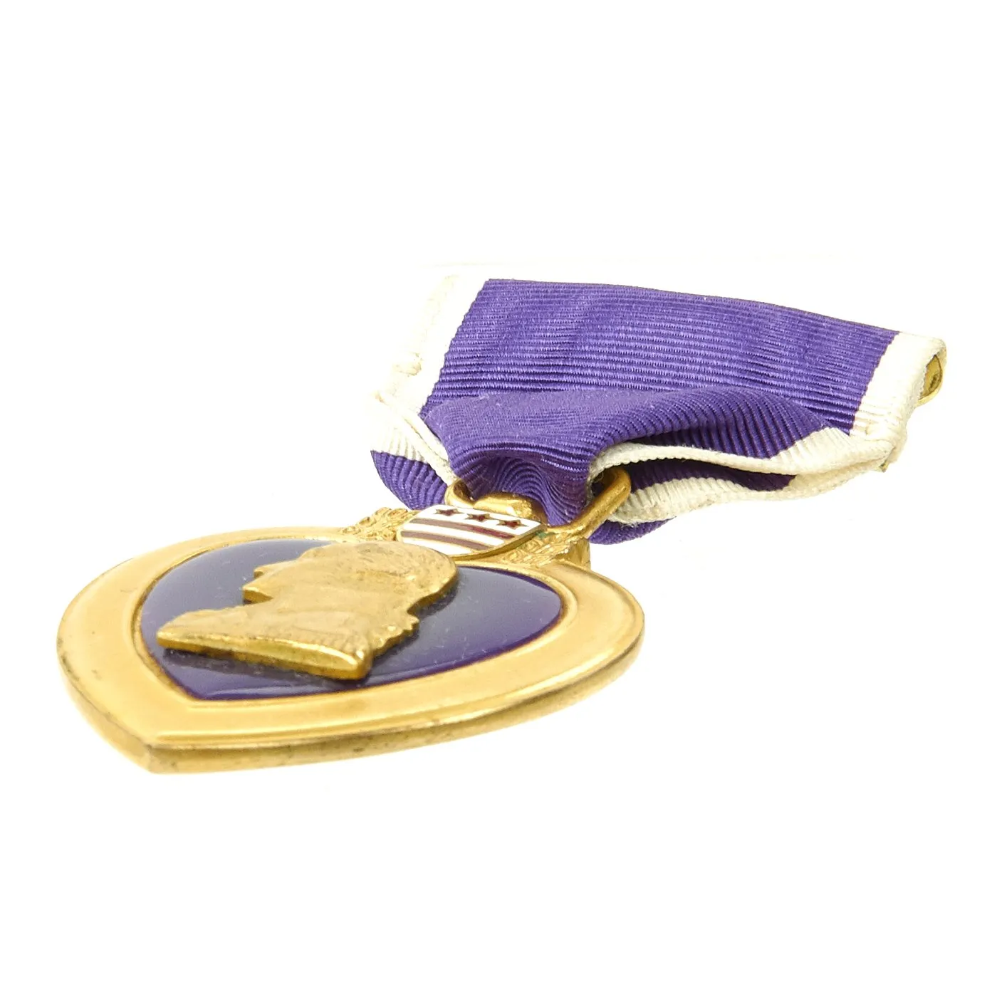 Original U.S. WWII USS Indianapolis KIA Named Purple Heart Medal with Documentation