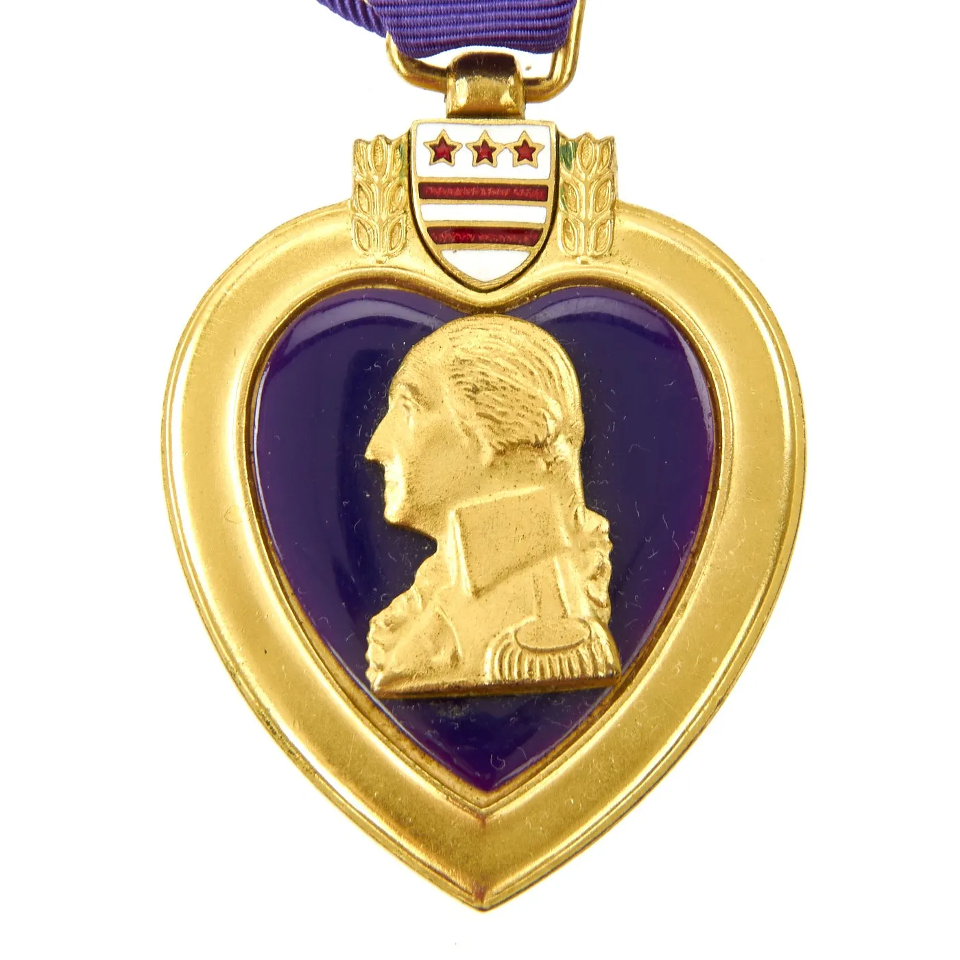 Original U.S. WWII USS Indianapolis KIA Named Purple Heart Medal with Documentation