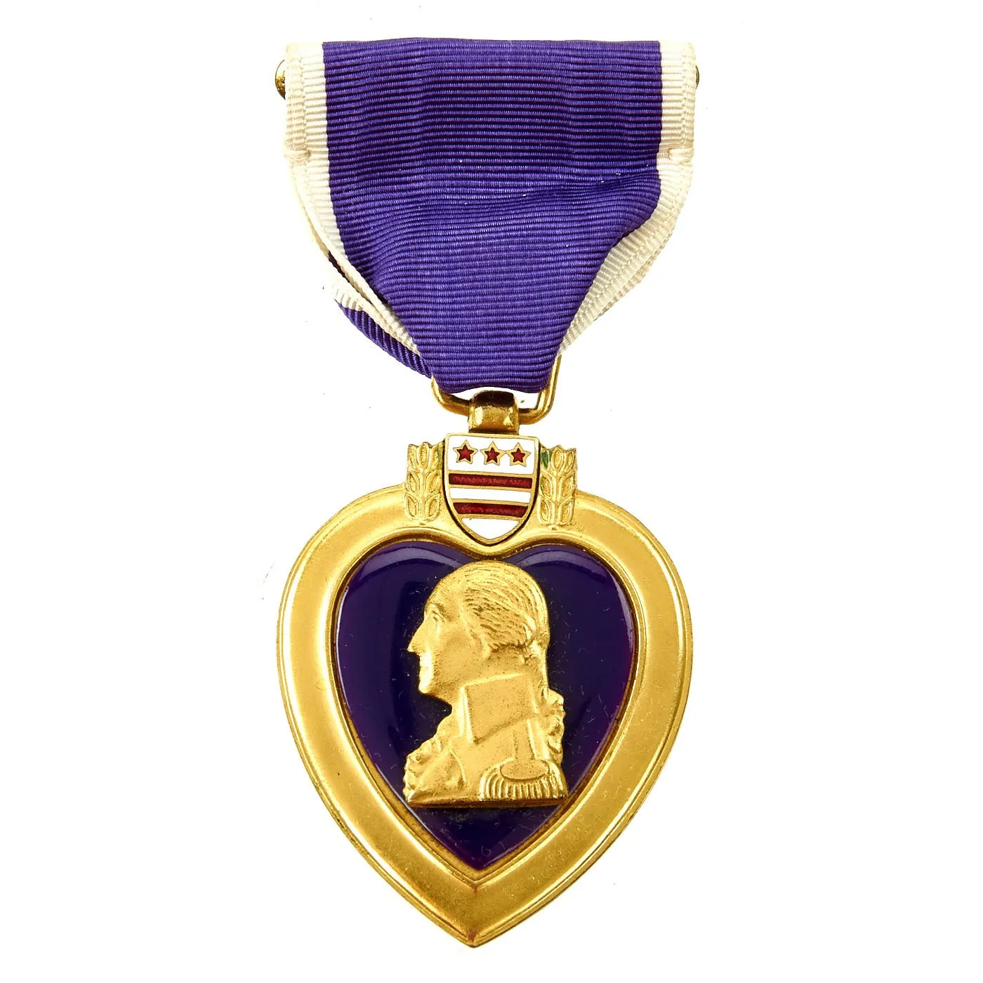 Original U.S. WWII USS Indianapolis KIA Named Purple Heart Medal with Documentation