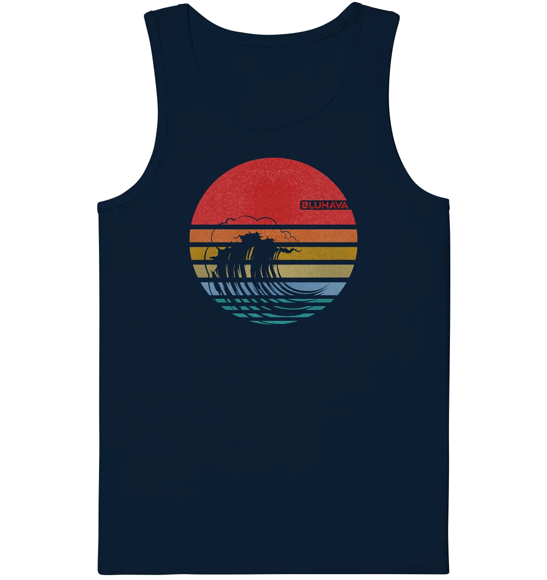 "Vintage Wave" - Herren Premium Organic Tank-Top