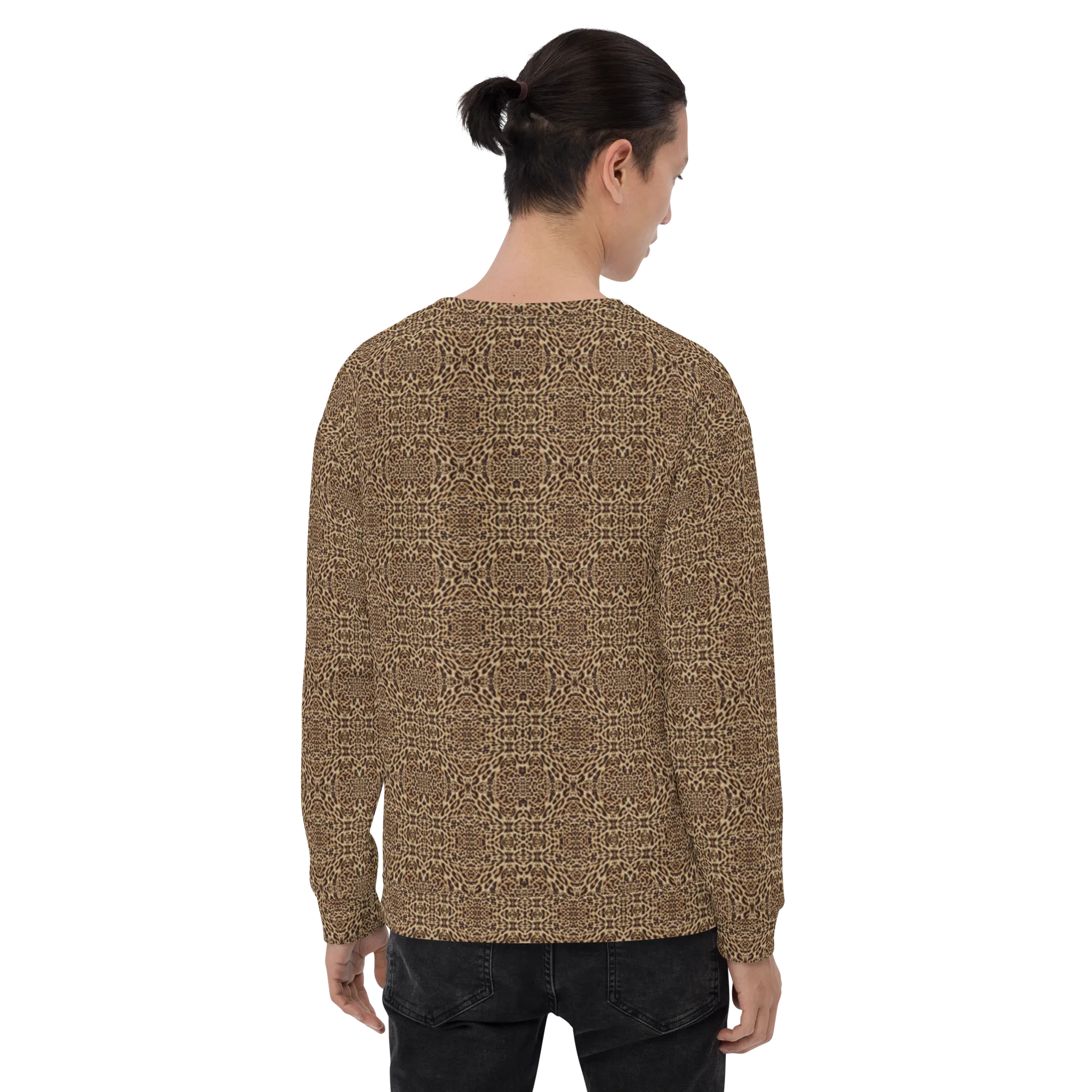 Recursia Contemplative Jaguar II Men's Sweatshirt