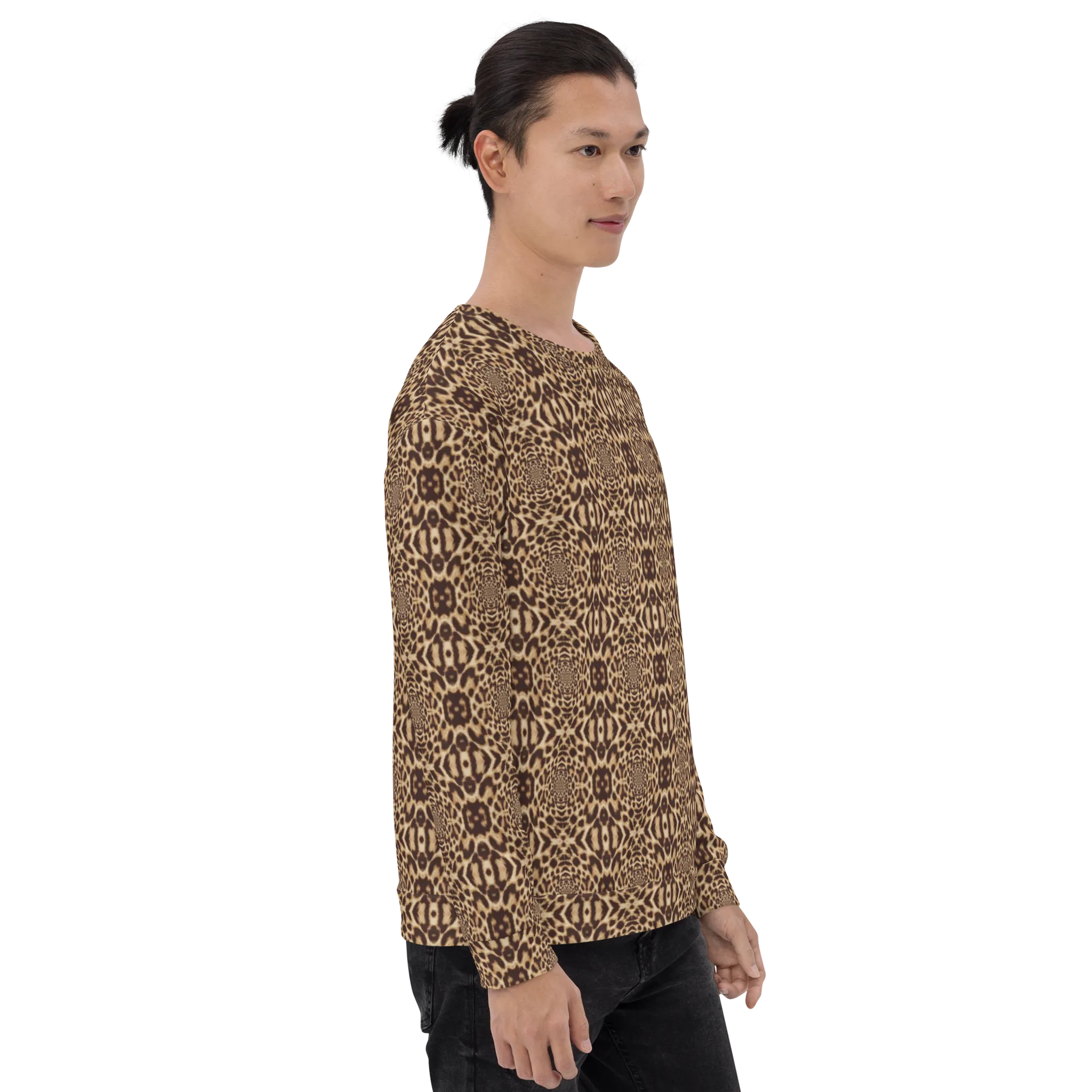 Recursia Contemplative Jaguar Men's Sweatshirt