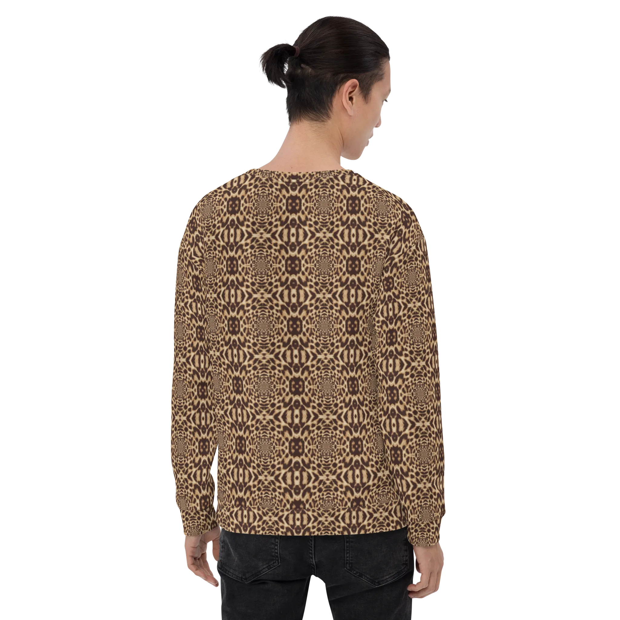 Recursia Contemplative Jaguar Men's Sweatshirt