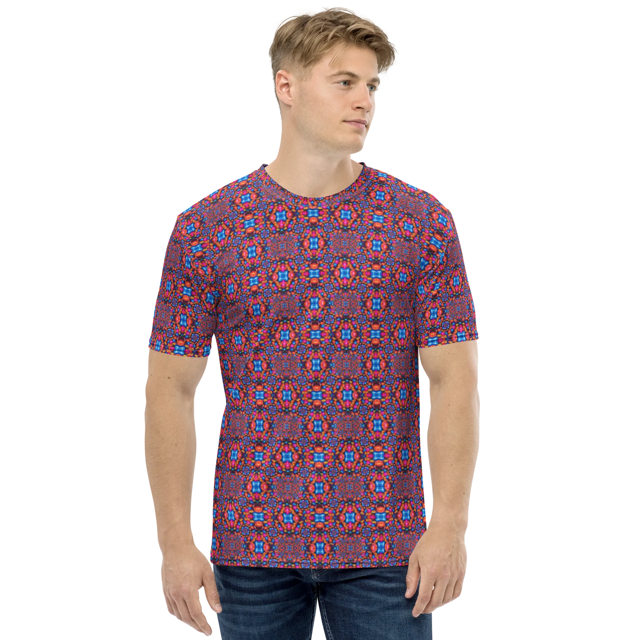Recursia Indranet Men's Crew Neck T-Shirt