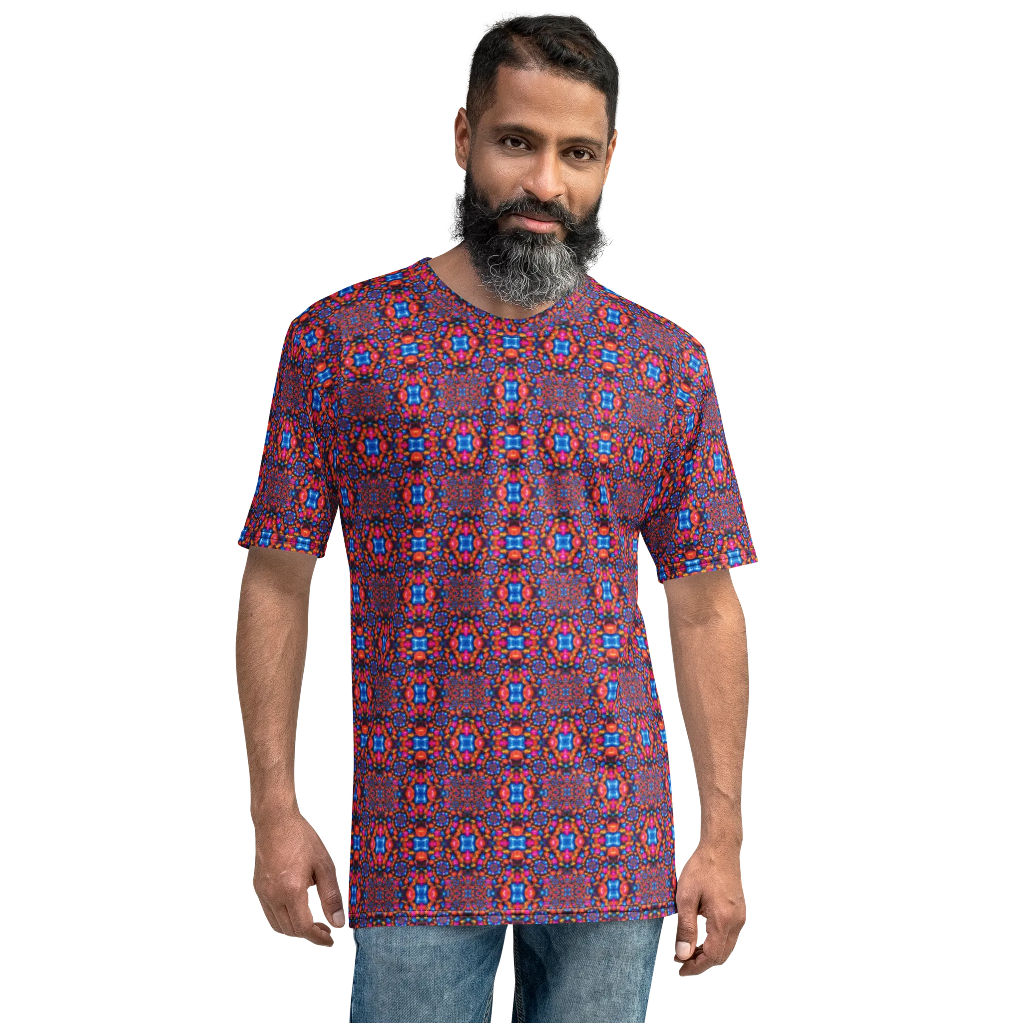 Recursia Indranet Men's Crew Neck T-Shirt