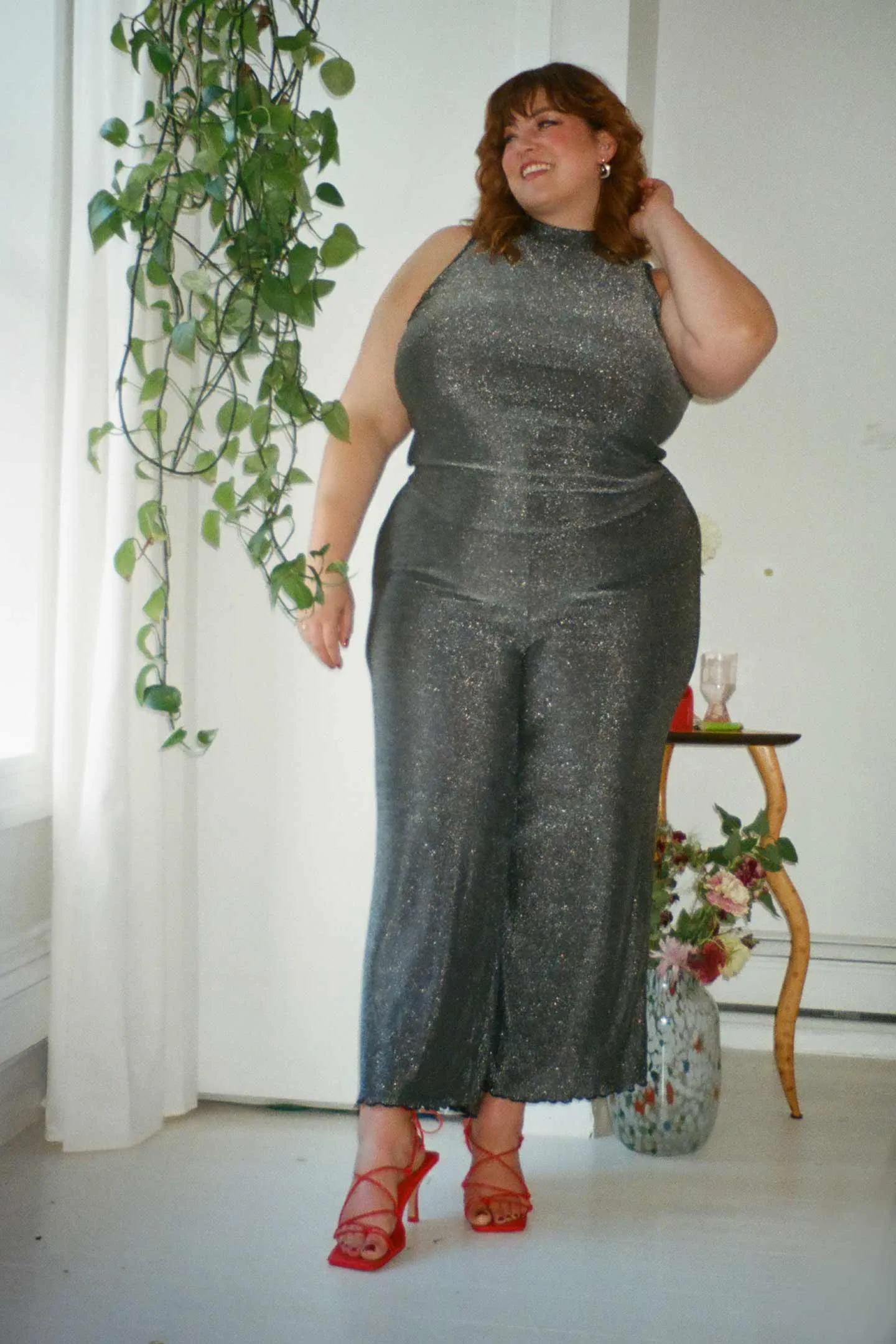 Sabrina Pant - Shimmer Stretch