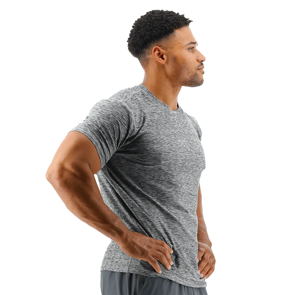 TYR Airtec™ Men's Tee - Heather Grey